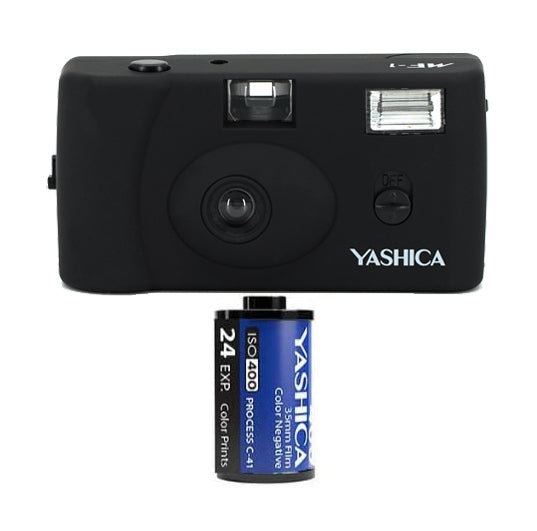Black Yashica MF-1 35mm Film Camera – YashicaUSA