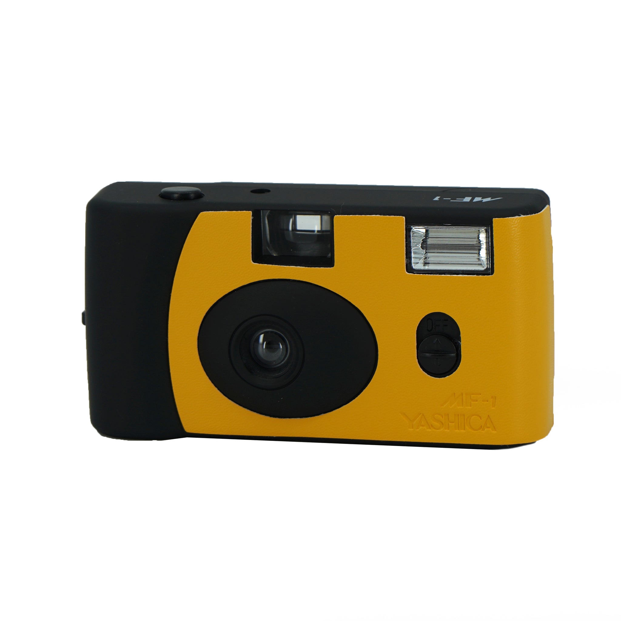 Orange & Black YASHICA MF-1 Leather Art Camera – YashicaUSA